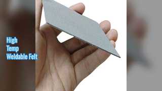 निकेल फाइबर फेल्ट: उच्च तापमान वेल्डेबल छिद्र नियंत्रण