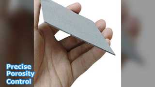 सटीक सरंध्रता नियंत्रण के लिए निकल फाइबर फेल्ट