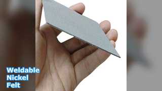 बिक्री के लिए वेल्डेबल निकेल फाइबर फेल्ट